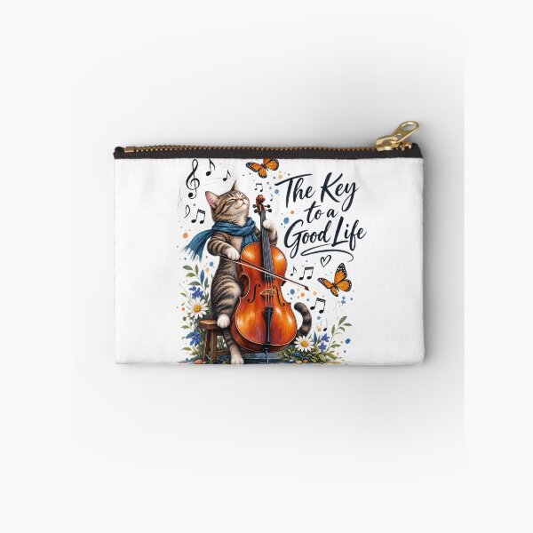 Item preview, The Key to a Good Life Cat Design designed and sold by CJLindy.