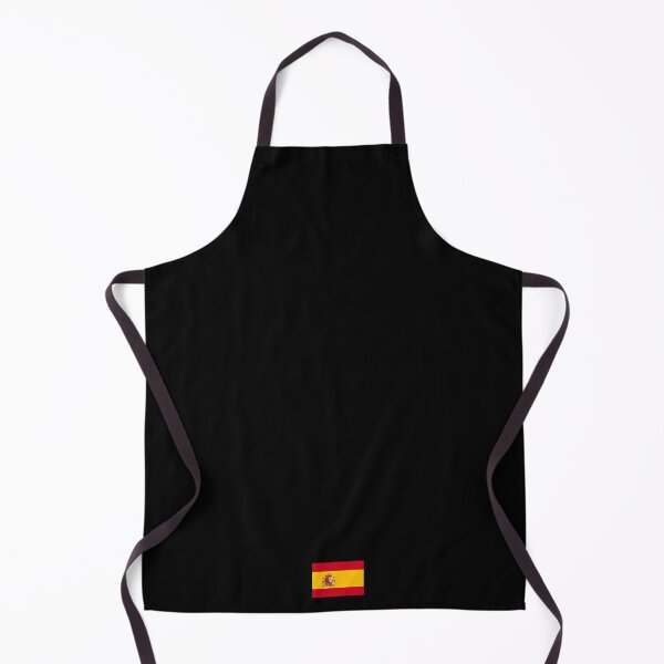Item preview, Spanish flag on a black background designed and sold by ZYVARENNE.
