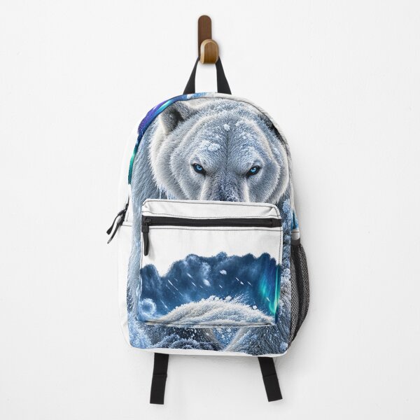 Item preview, Polar Bear Arctic Storm Wildlife Art designed and sold by wildflux.