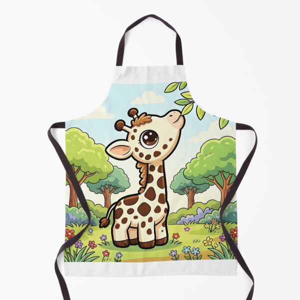 Item preview, Cute Baby Giraffe in Beautiful Summer designed and sold by Pim-Crystal.