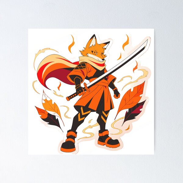 Item preview, | Original Anime-Inspired Fantasy Sticker designed and sold by inkfusionhub99.