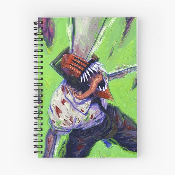 Item preview, Denji Oil Painting designed and sold by maretsad.