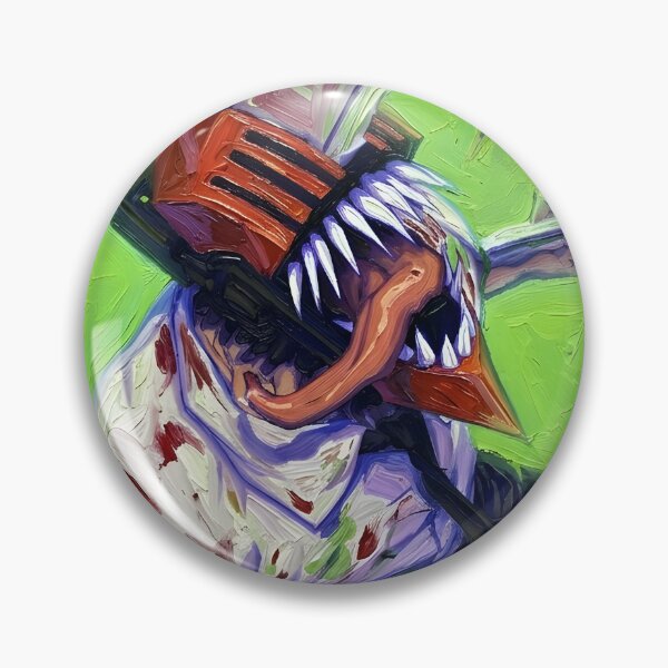 Item preview, Denji Oil Painting designed and sold by maretsad.