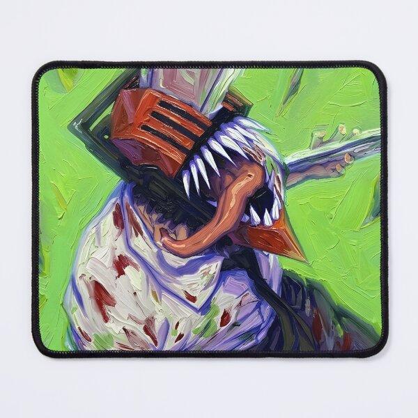 Item preview, Denji Oil Painting designed and sold by maretsad.