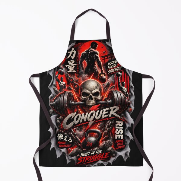 Item preview, 3D Skull Strength Gym Motivation designed and sold by AI-Only Creations.