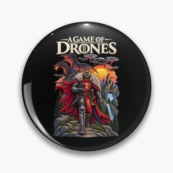 Item preview, A Game of Drones Knight and Dragon designed and sold by Lombardino.