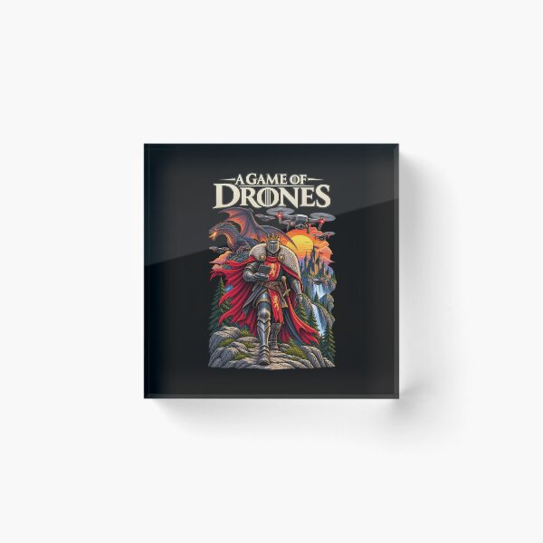 Item preview, A Game of Drones Knight and Dragon designed and sold by Lombardino.