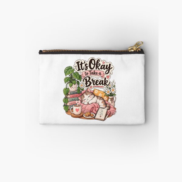 Item preview, Its Okay To Take A Break Self Care Mental Health Sticker designed and sold by Salwastore.