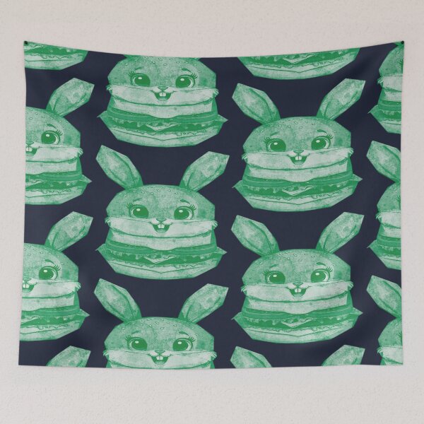 Item preview, Cute Bunny Cheeseburger designed and sold by kinpirks.