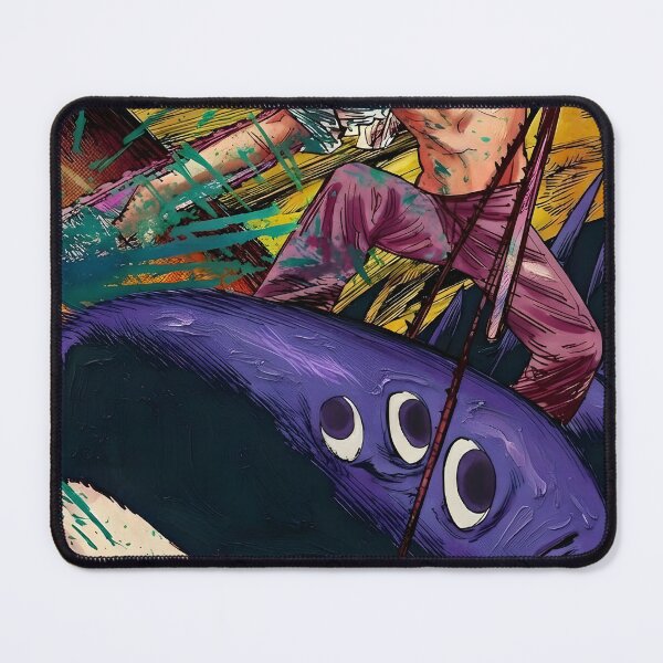 Item preview, Denji Oil Painting designed and sold by maretsad.