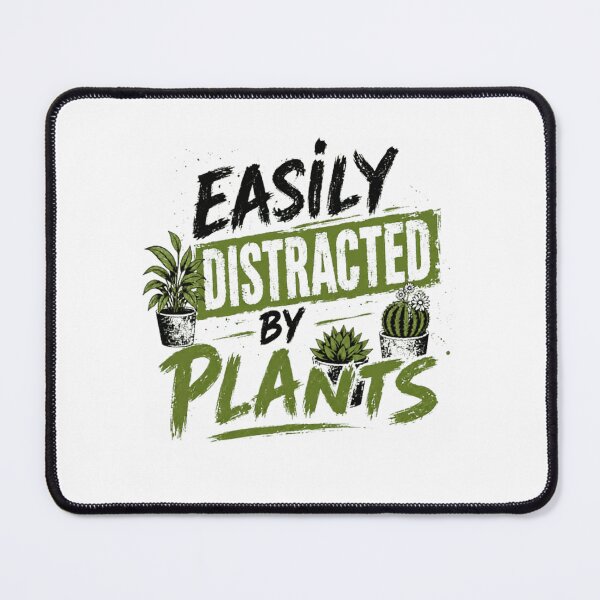 Item preview, Easily Distracted By Plants Gardener Houseplant Lover Plant Parent designed and sold by RetroMini2026.