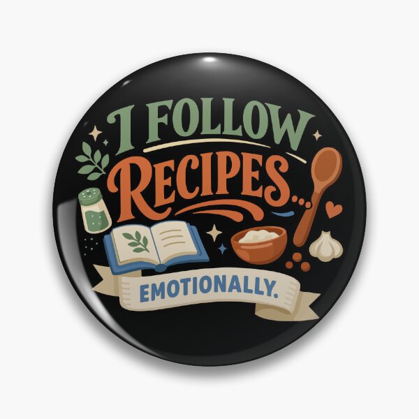 Item preview, I Follow Recipes Emotionally Funny Gift for Food Lovers & Moms designed and sold by stylishdzign.