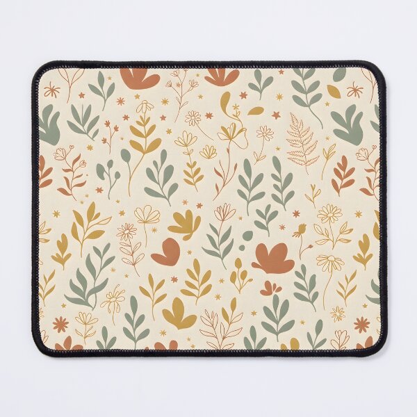 Item preview, Retro Boho Botanical Pattern | Minimalist Earthy Floral Wildflower Aesthetic Surface Design designed and sold by Jayara [Born To Reign].