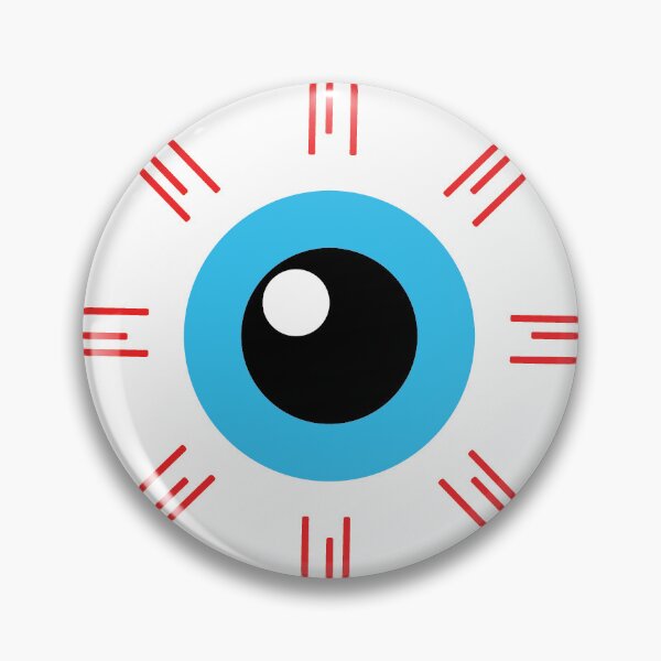 Item preview, Stressed Out Eyeball Red Veins Black Blue Iris designed and sold by Rolographics1.