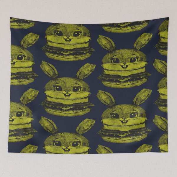 Item preview, Cute Bunny Cheeseburger designed and sold by kinpirks.