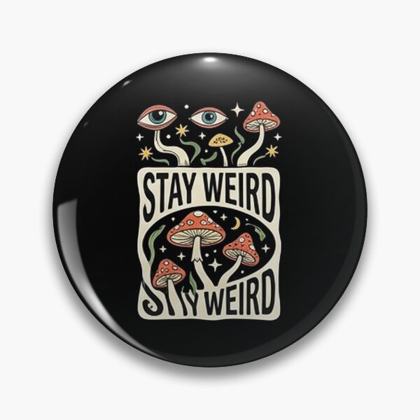 Item preview, Stay Weird — Psychedelic Alternative Streetwear Design designed and sold by Tipsy24.