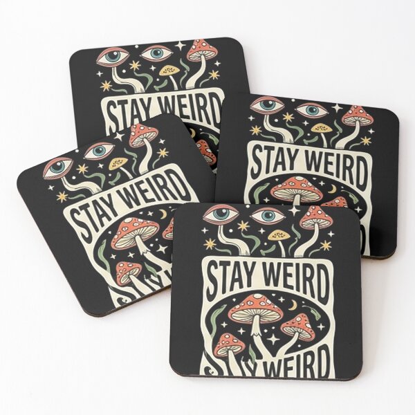 Item preview, Stay Weird — Psychedelic Alternative Streetwear Design designed and sold by Tipsy24.