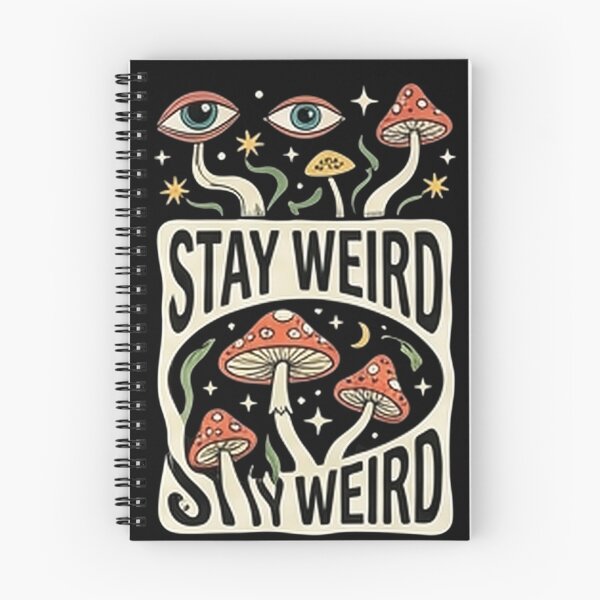 Item preview, Stay Weird — Psychedelic Alternative Streetwear Design designed and sold by Tipsy24.
