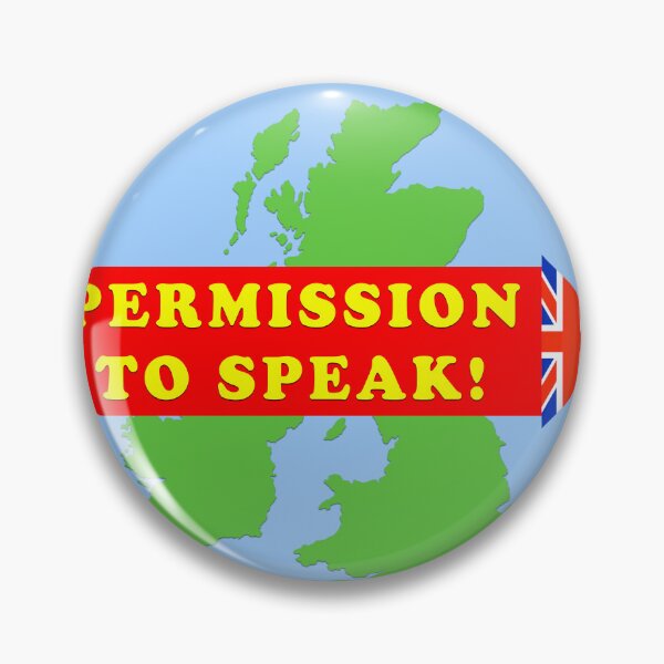Item preview, Dad's Army - Permission to Speak designed and sold by Smasual.
