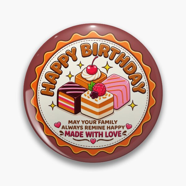 Item preview, appy Birthday Cake Made With Love designed and sold by mrworld000.