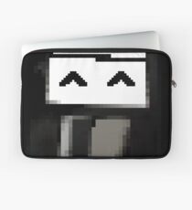Degraded floppy smiley Laptop Sleeve