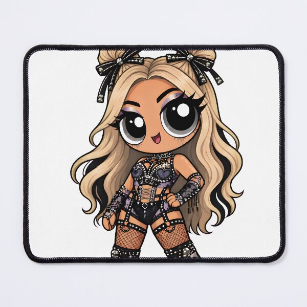 Item preview, kawaii goth chibi girl bliss designed and sold by PrintopiaHaven.