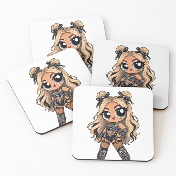 Item preview, kawaii goth chibi girl bliss designed and sold by PrintopiaHaven.