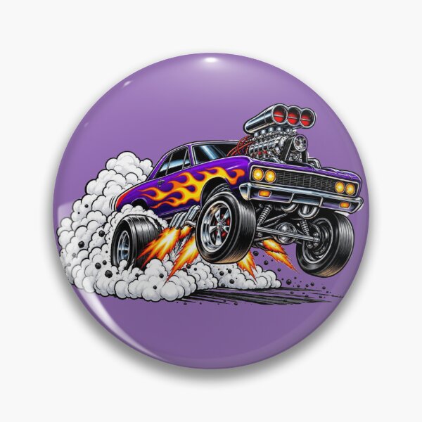 Item preview, Classic Monster Car Burnout Street Racing designed and sold by MyStyleHub.