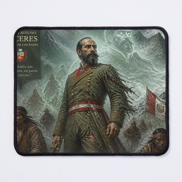 Item preview, General Andrés Avelino Cáceres designed and sold by Perú Heroico.