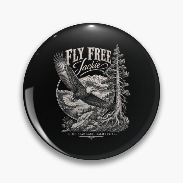 Item preview, Fly High Jackie 2012-2026 Big Bear Lake Bald Eagle Memorial designed and sold by Rahamkshop.