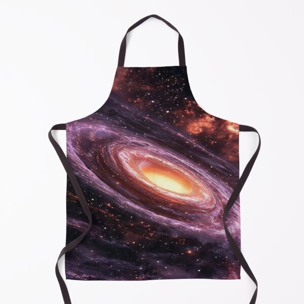 Item preview, Purple Spiral Galaxy In Space Artwork designed and sold by NivyasArtistry.