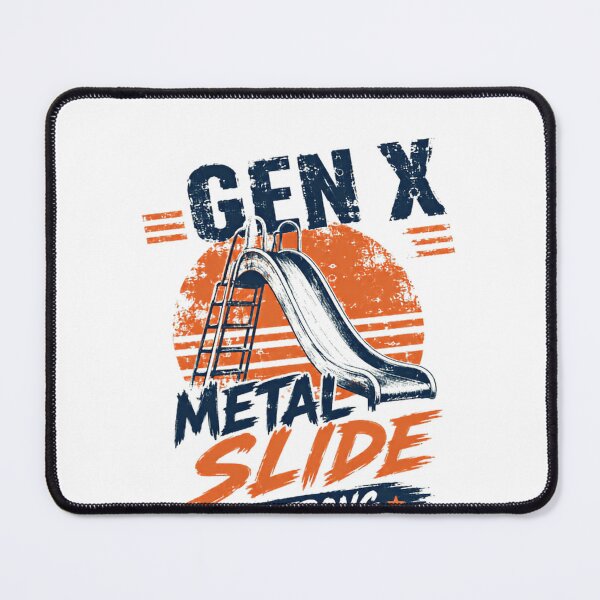 Item preview, Gen X Metal Slide Strong Generation X Nostalgia 70s 80s Kid designed and sold by RetroMini2026.