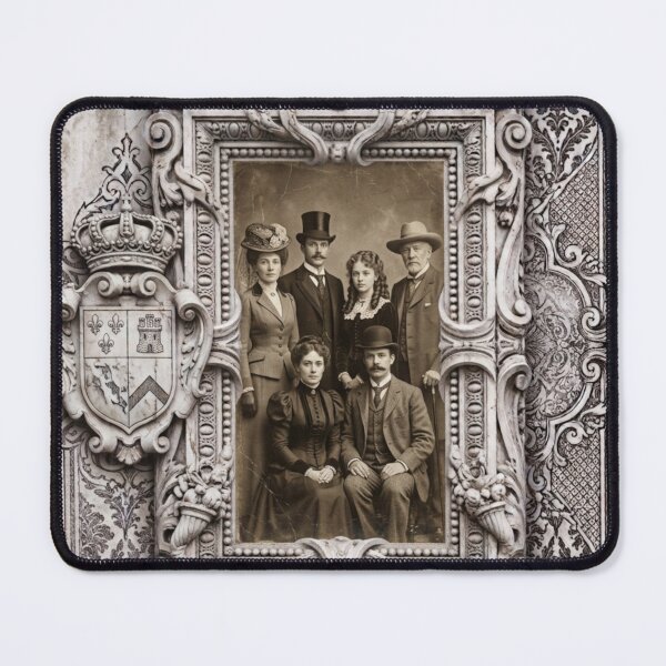 Item preview, Vintage Family Portrait – Victorian Elegance designed and sold by ZYVARENNE.