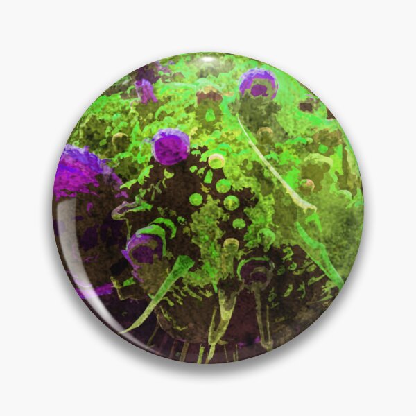 Item preview, Abstract microbe designed and sold by kinpirks.