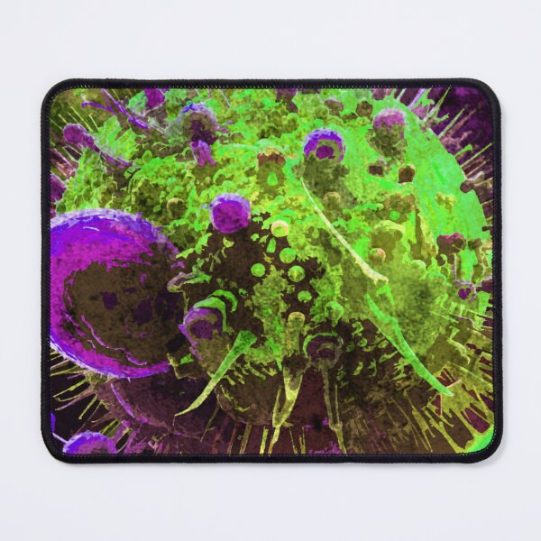 Item preview, Abstract microbe designed and sold by kinpirks.
