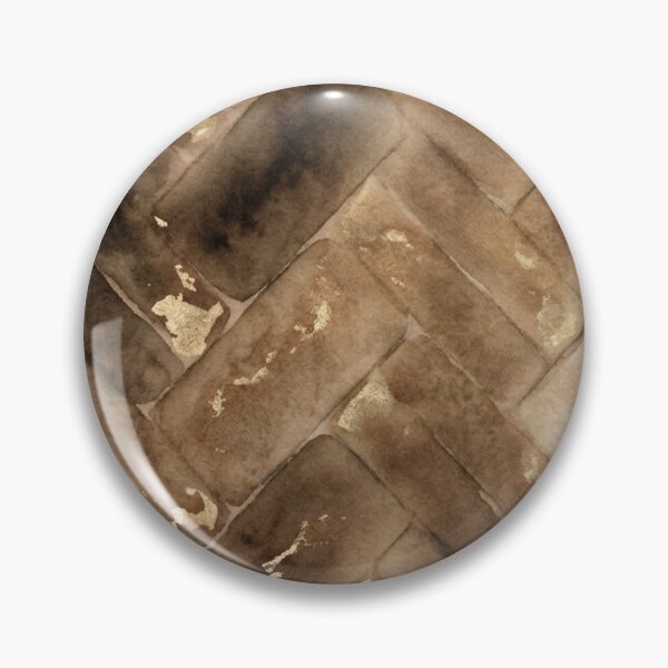 Item preview, Bronze & Gold Herringbone – Watercolor Chevron designed and sold by FawnFeatherCo.