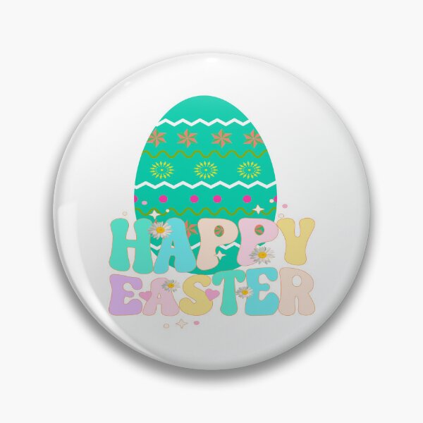 Item preview, The inscription "Happy Easter" and an Easter egg. designed and sold by Zhanna LL.