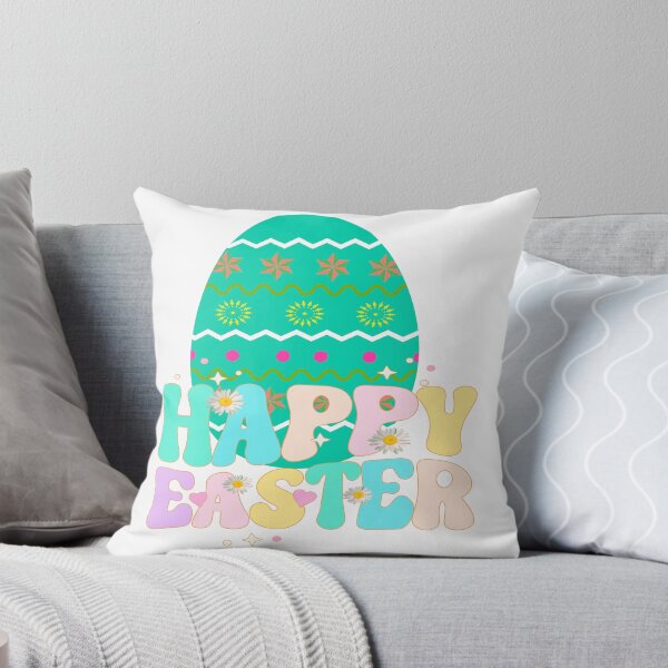 Item preview, The inscription "Happy Easter" and an Easter egg. designed and sold by Zhanna LL.
