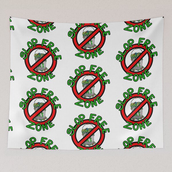 Item preview, AI Slop Free Zone designed and sold by ClarissaDoodles.