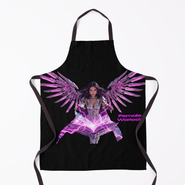 Item preview, Cyberpunk Warlock Neon Purple Sci-Fi Sorceress designed and sold by EvolutionMerch.
