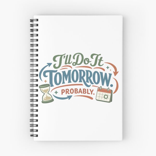 Item preview, I’ll Do It Tomorrow Probably Funny Gift for Students, Procrastinators & Busy Professionals designed and sold by stylishdzign.