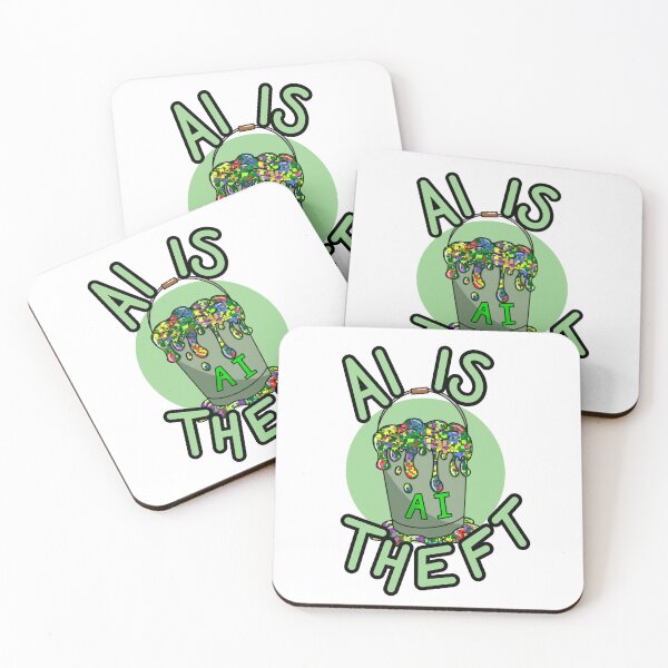 Item preview, AI is Theft designed and sold by ClarissaDoodles.