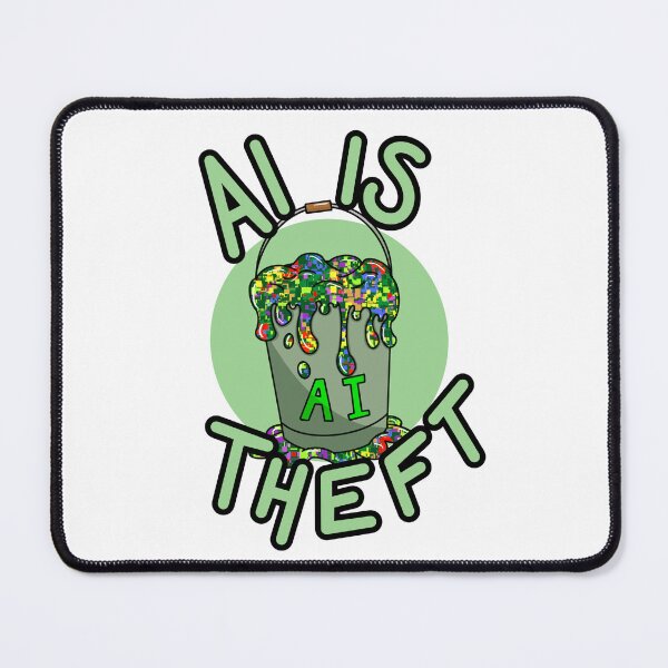 Item preview, AI is Theft designed and sold by ClarissaDoodles.