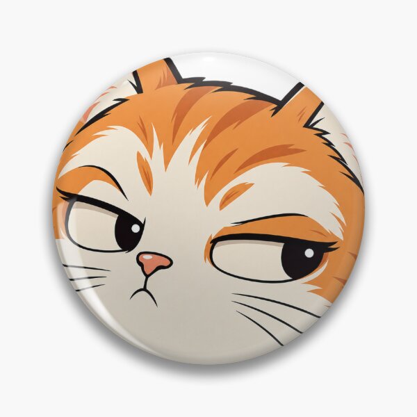 Item preview, Side-Eye Cat – Funny Sarcastic Cat Face designed and sold by wildflux.