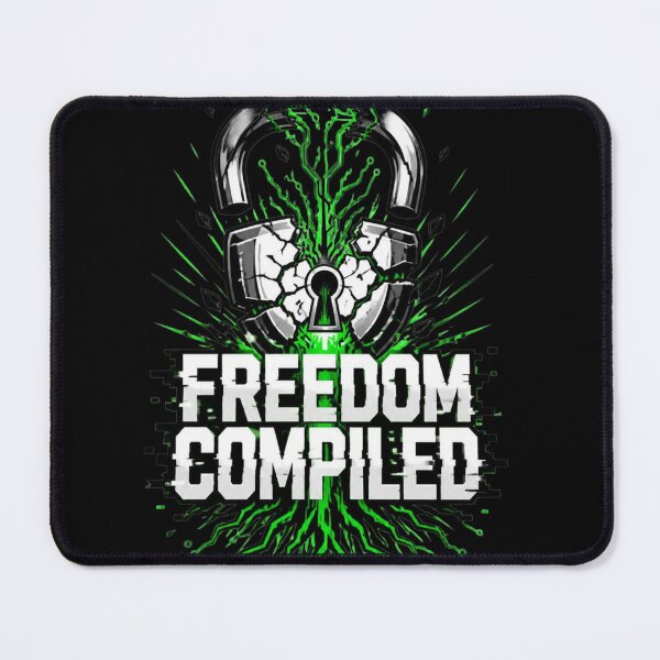 Item preview, Freedom Compiled - Linux Open Source Tech designed and sold by DarkCodeLabs1.