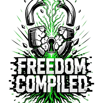 Artwork thumbnail, Freedom Compiled - Linux Open Source Tech by DarkCodeLabs1