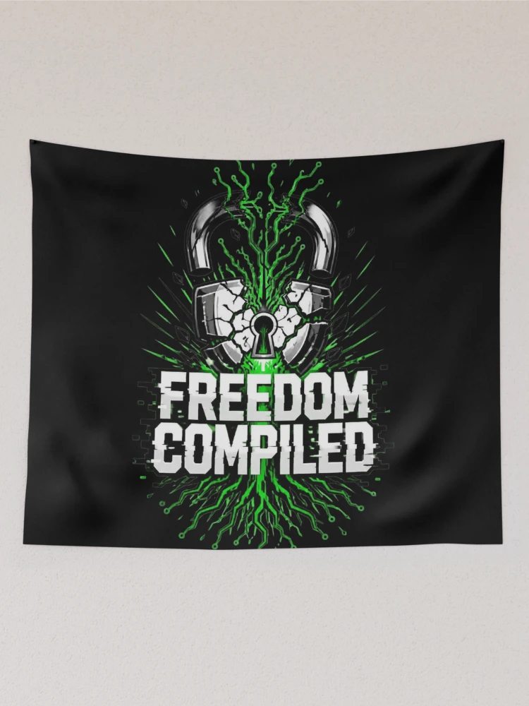 Thumbnail 2 of 3, Tapestry, Freedom Compiled - Linux Open Source Tech designed and sold by DarkCodeLabs1.