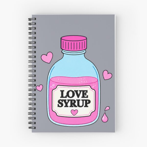 Item preview, Love Syrup – Pink and Blue Potion Bottle designed and sold by Aimetoi.