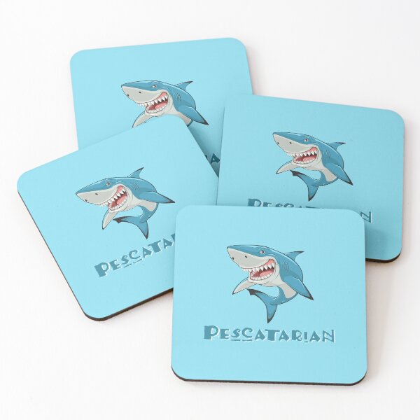 Item preview, Pescatarian (on Lt. Aqua) designed and sold by PawsitiveMum3.