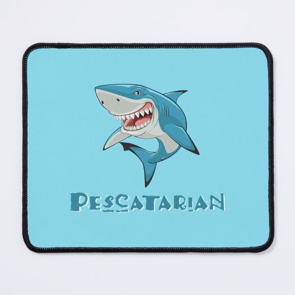 Item preview, Pescatarian (on Lt. Aqua) designed and sold by PawsitiveMum3.